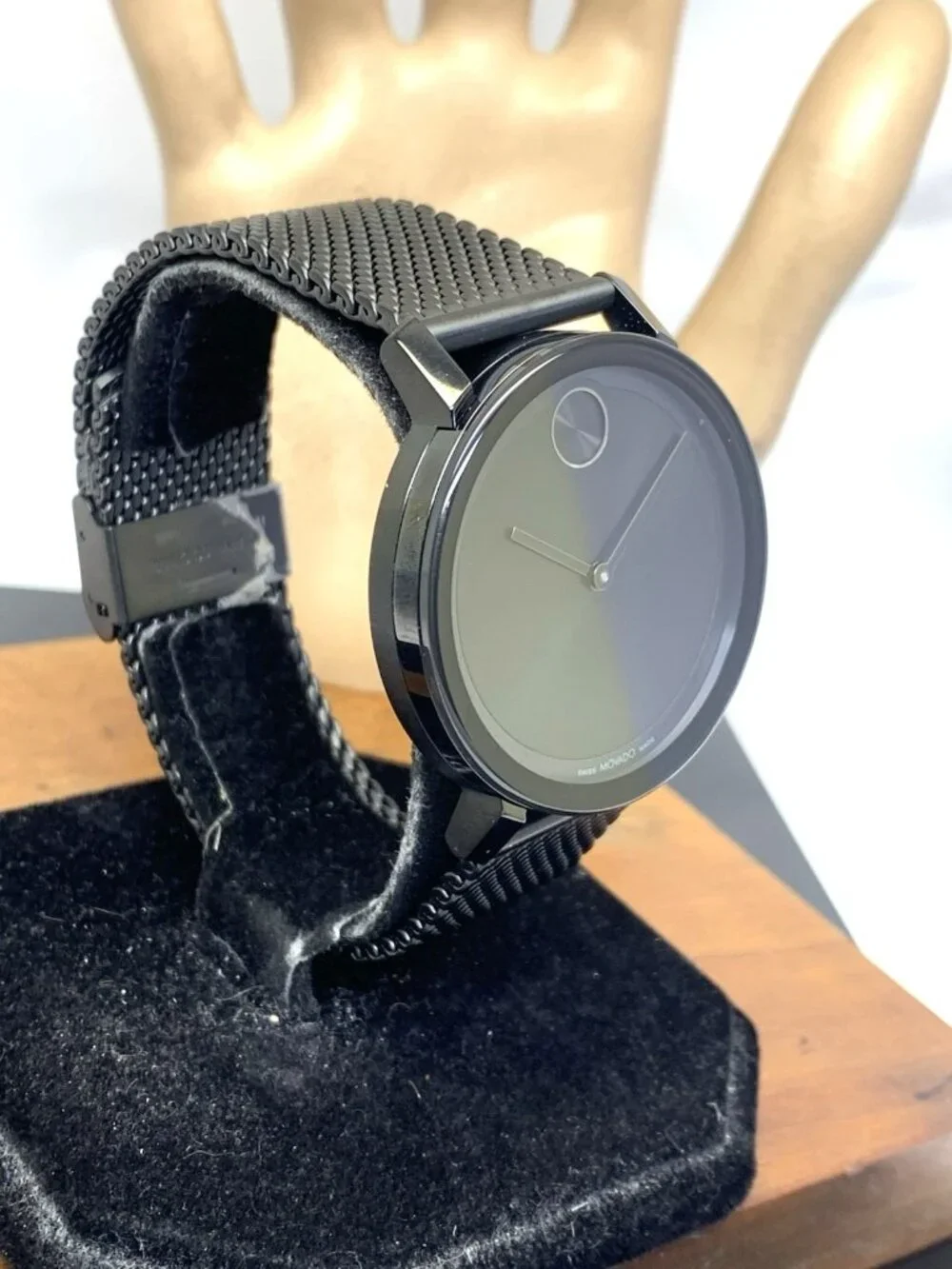 Movado Men's Watch 3600792 Bold Evolution Swiss Quartz Black Dial Steel 40mm